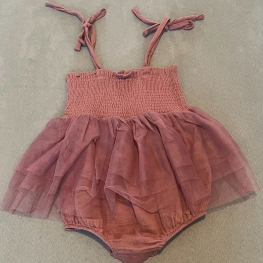 Purple Tulle Baby bubble